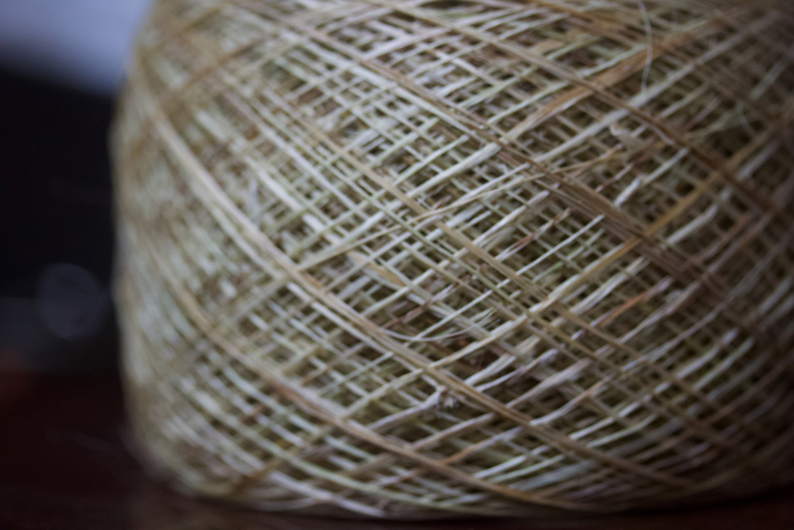 カラムシの糸